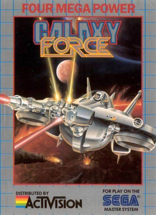 Galaxy Force (Sega Master System) - Game Manual Only