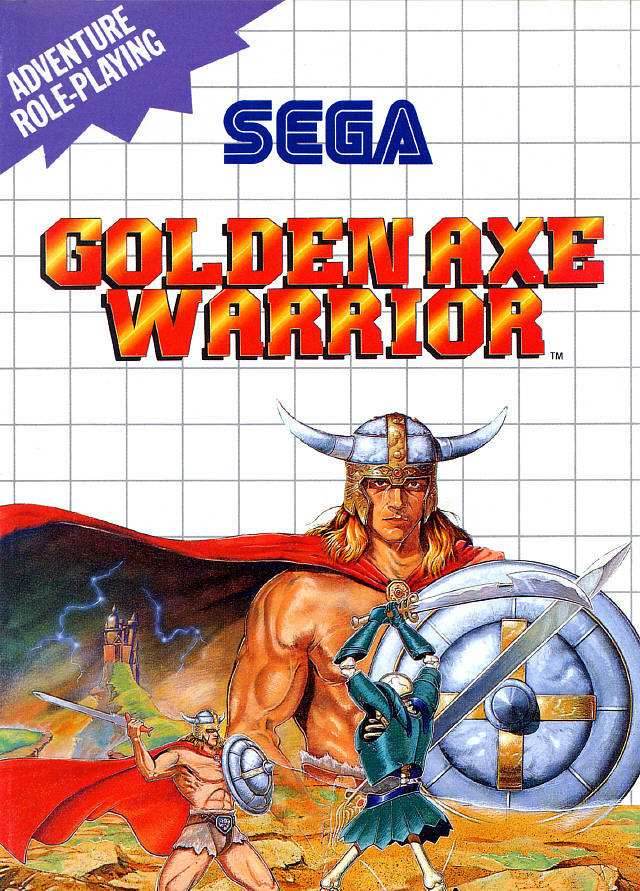 Golden Axe Warrior (Sega Master System) - Game Manual Only