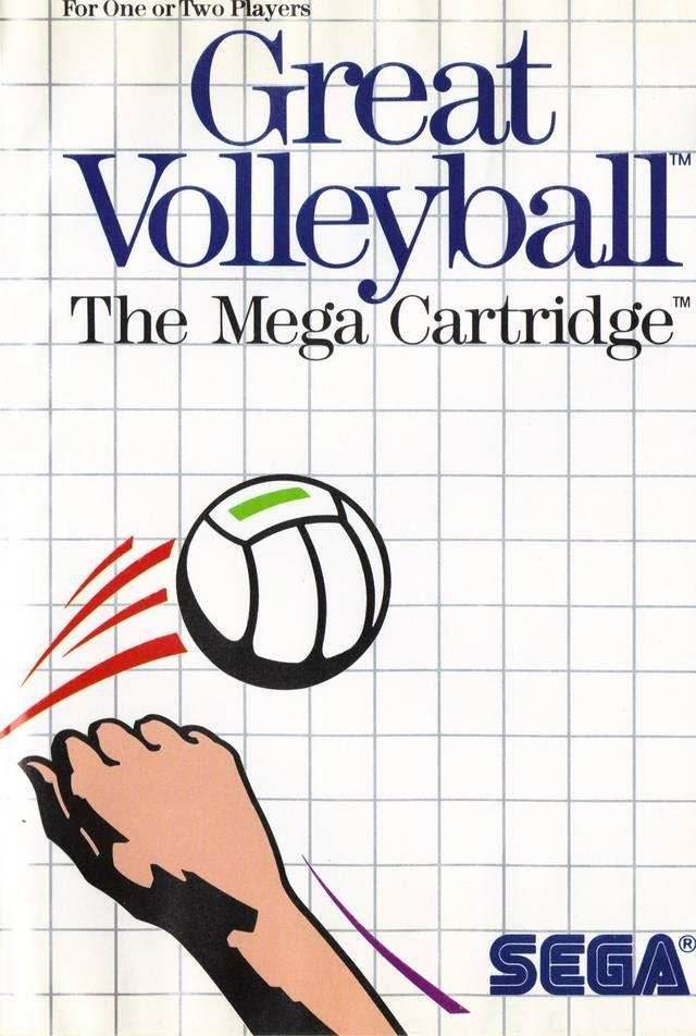 Great Volleyball (Sega Master System) - Game Manual Only