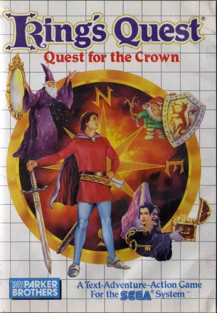King's Quest (Sega Master System) - Game Manual Only