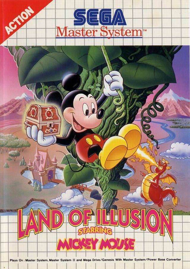 Land of Illusion starring Mickey Mouse (Sega Master System) - Game Manual Only