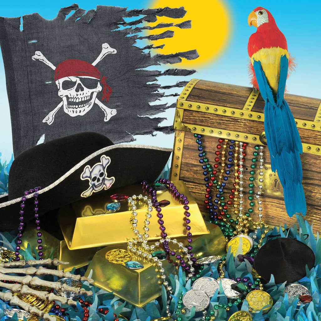 5.5 Inch-Treasure Chest Party Box - Package (1 Party Box)