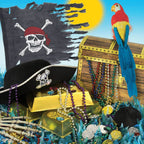 5.5 Inch-Treasure Chest Party Box - Package (1 Party Box)