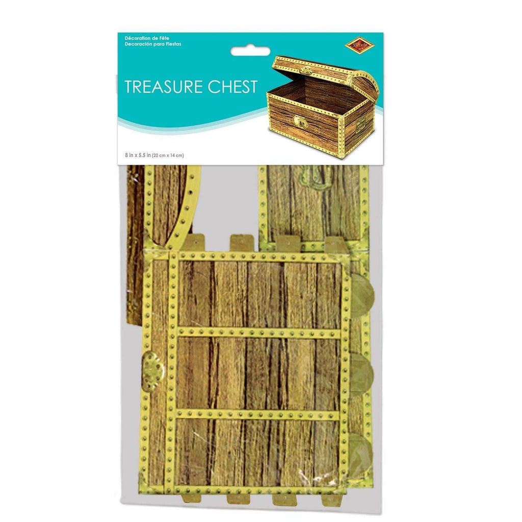 5.5 Inch-Treasure Chest Party Box - Package (1 Party Box)