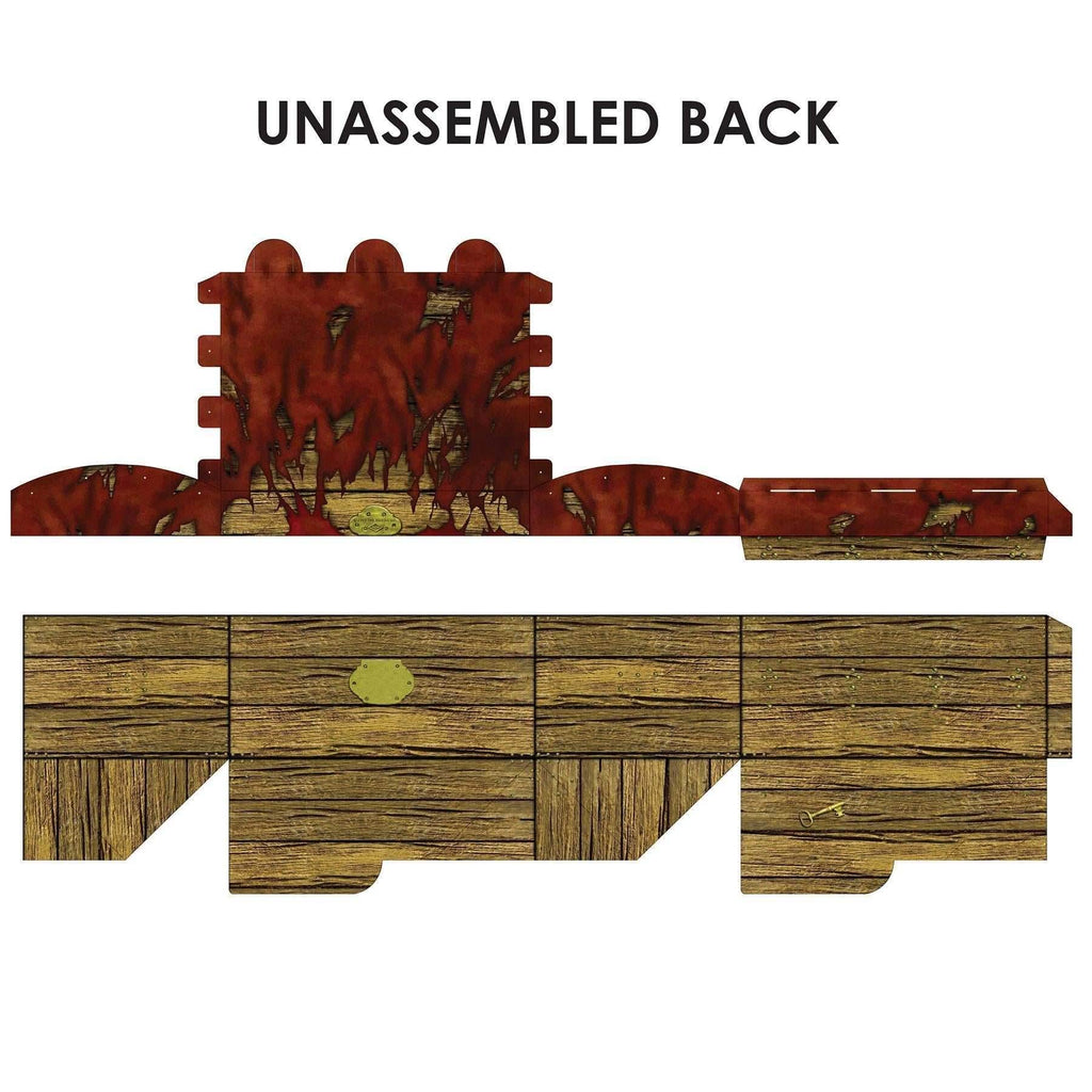 5.5 Inch-Treasure Chest Party Box - Package (1 Party Box)