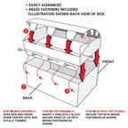 5.5 Inch-Treasure Chest Party Box - Package (1 Party Box)