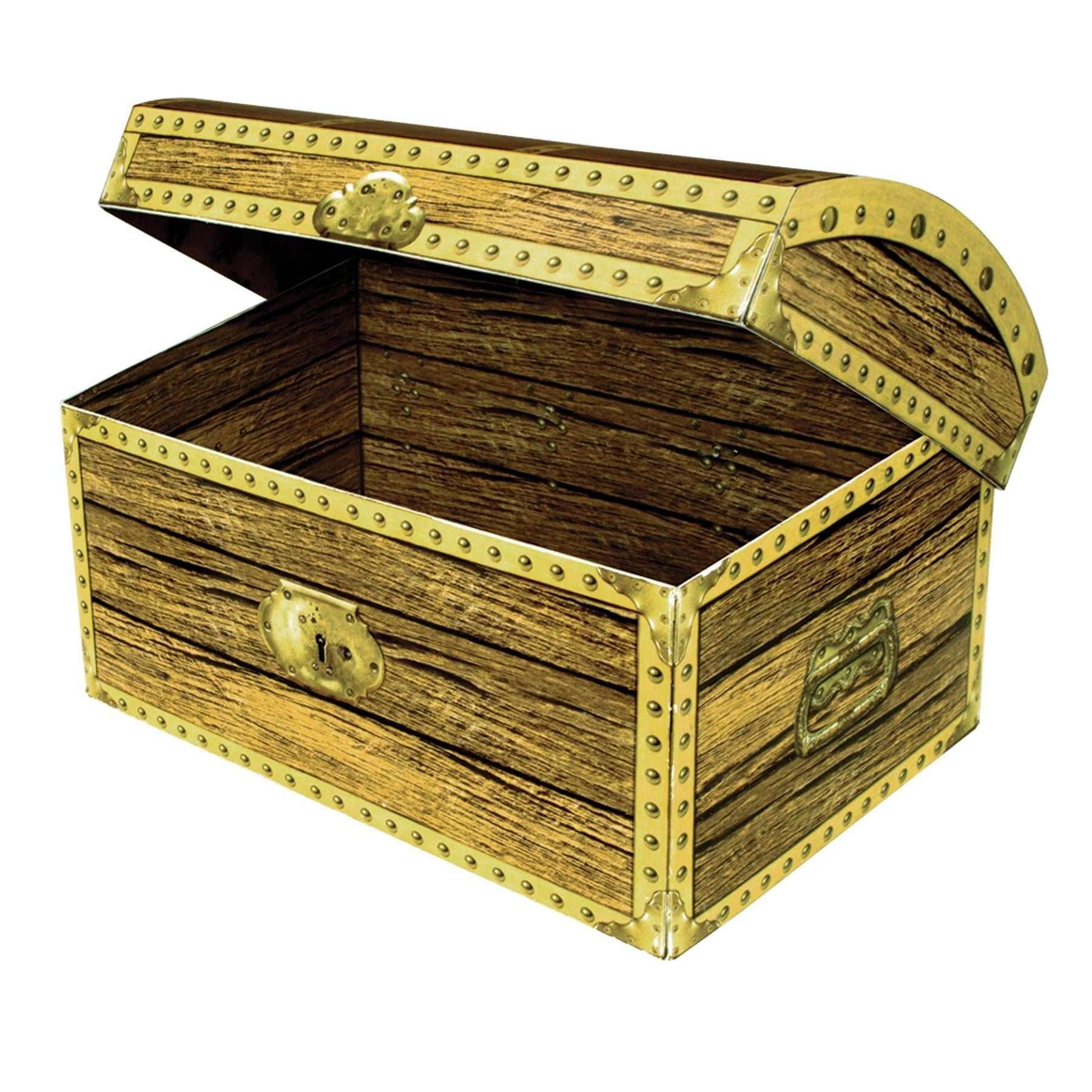5.5 Inch-Treasure Chest Party Box - Package (1 Party Box)