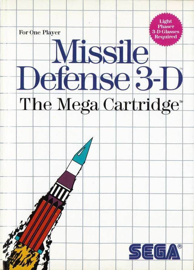 Missile Defense 3D (Sega Master System) - Game Manual Only