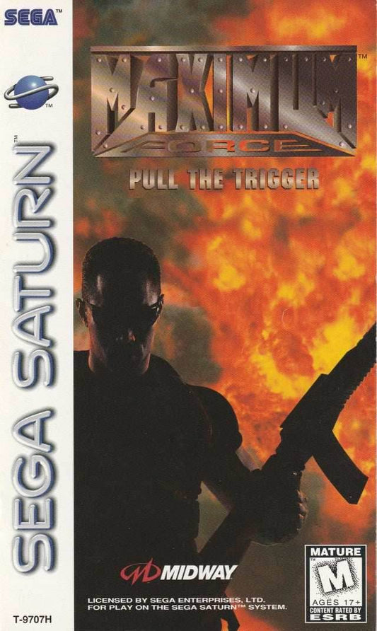 Maximum Force (Sega Saturn) - Game Manual Only