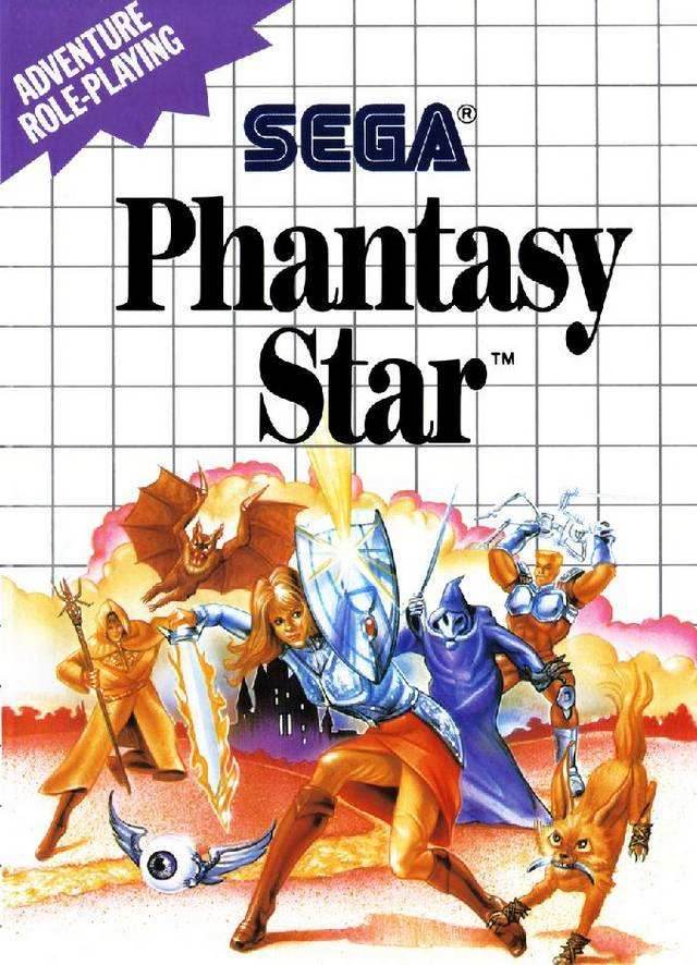 Phantasy Star (Sega Master System) - Game manual only