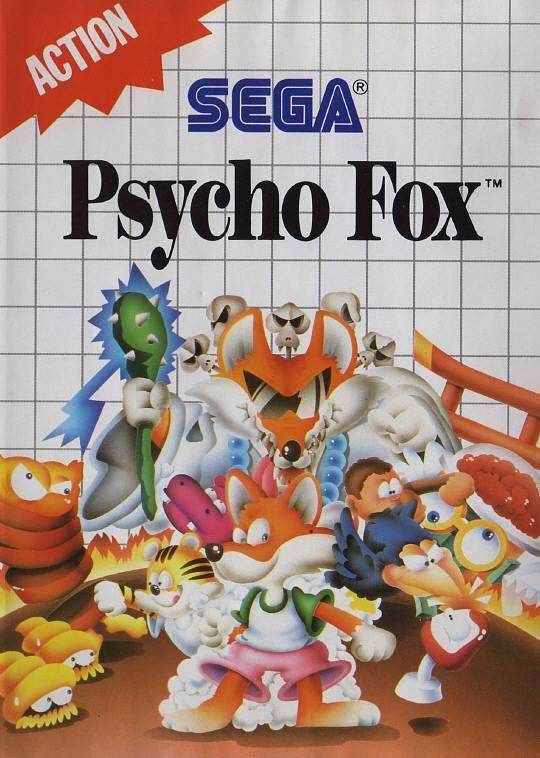 Psycho Fox (Sega Master System) - Game Manual Only