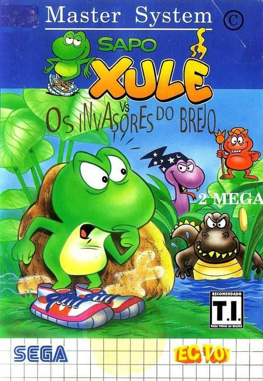 Sapo Xule Os Invasores Do Brejo (Sega Master System) - Game Manual Only