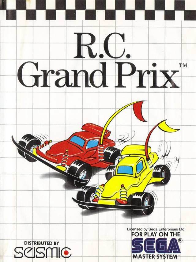 RC Grand Prix (Sega Master System) - Game Manual Only