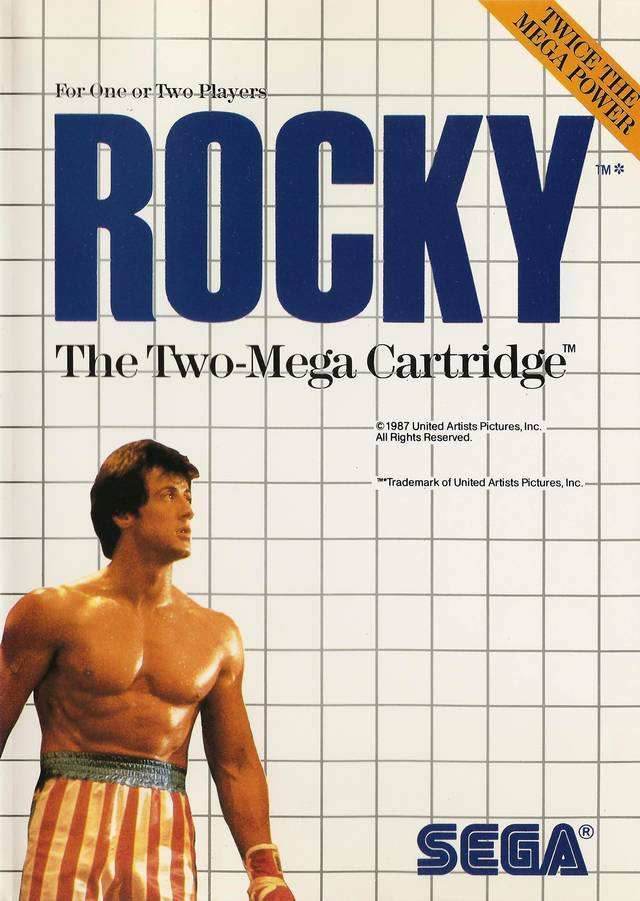 Rocky (Sega Master System) - Game Manual Only