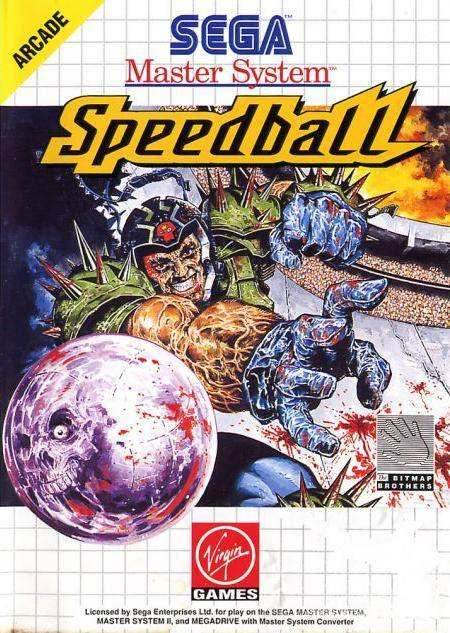 Speedball (Sega Master System) - Game Manual Only