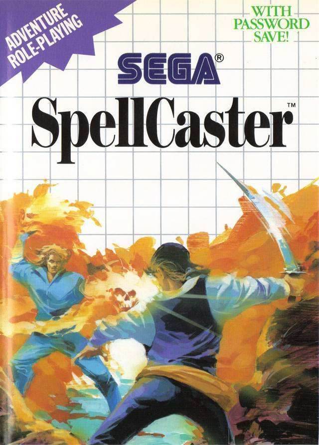 Spellcaster (Sega Master System) - Game Manual Only