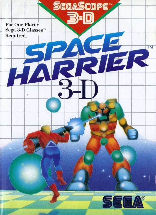 Space Harrier 3D (Sega Master System) - Game Manual Only