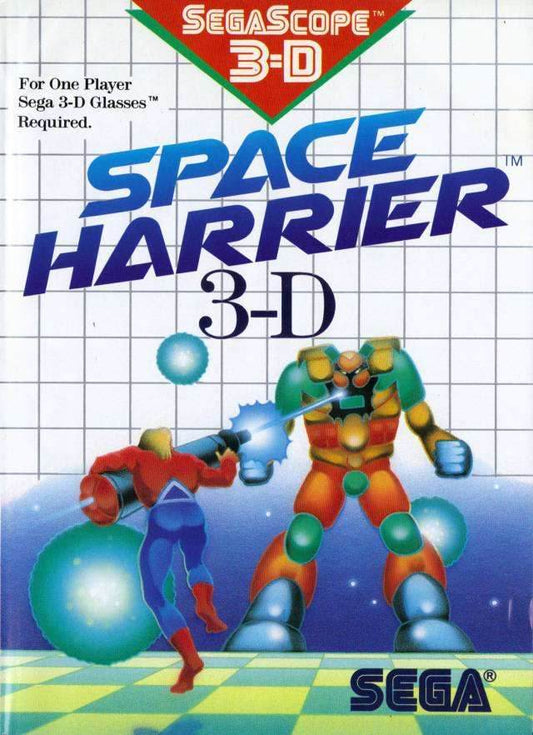Space Harrier 3D (Sega Master System) - Game Manual Only