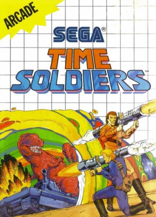 Time Soldiers (Sega Master System) - Game Manual Only