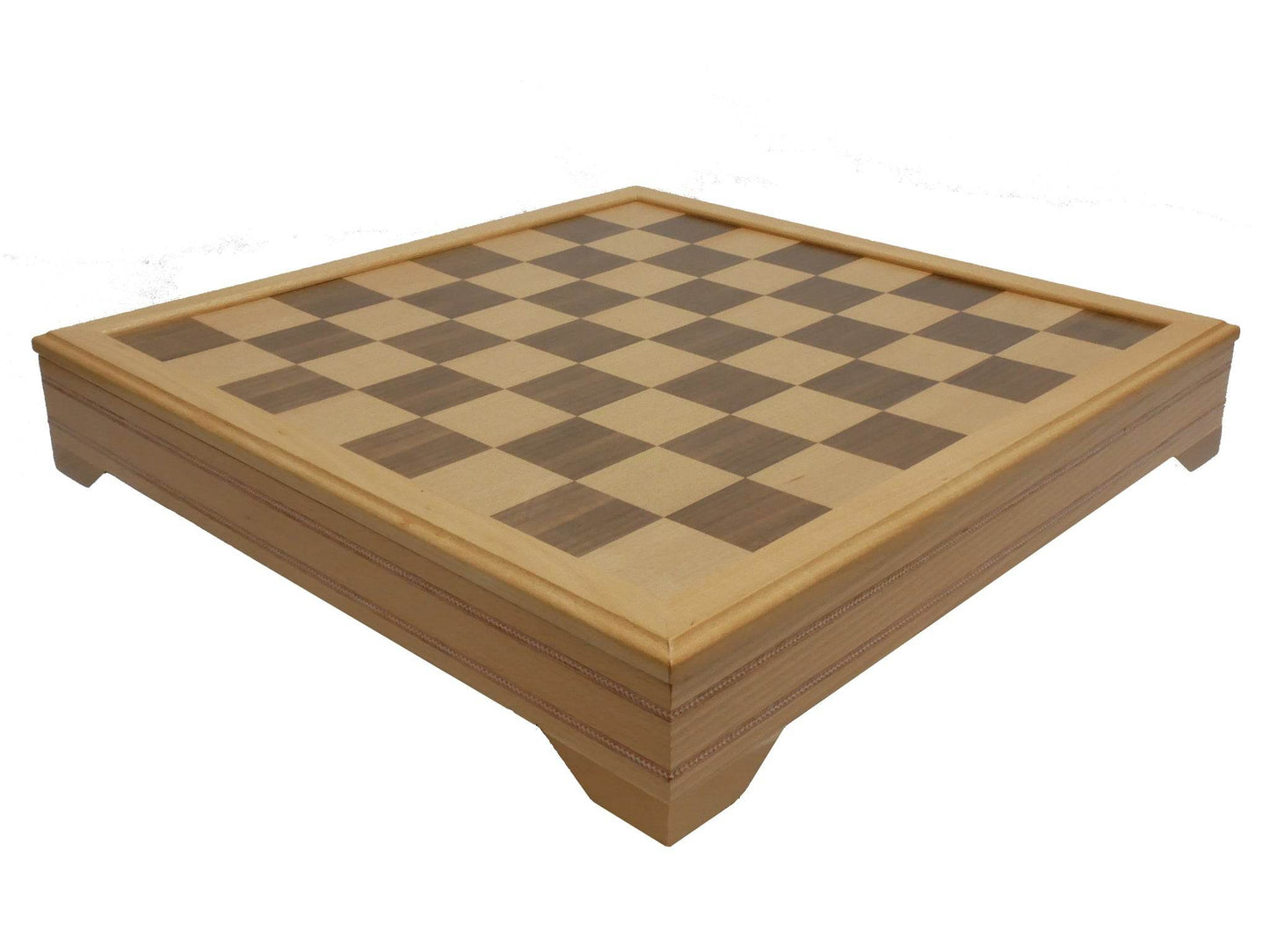 Chess Board - Inlaid Beechwood Chest - 