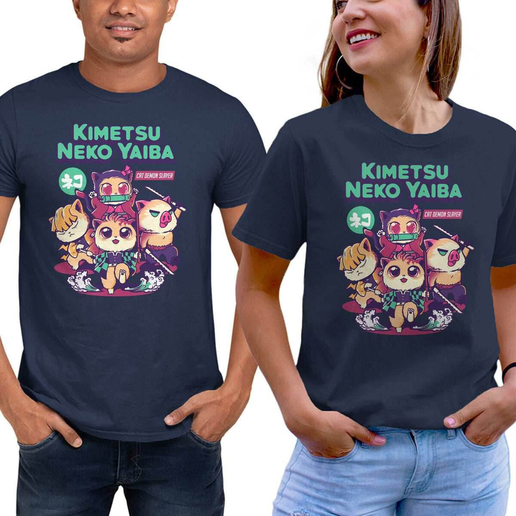 Kimetsu Neko Yaiba - Unisex / Navy / S
