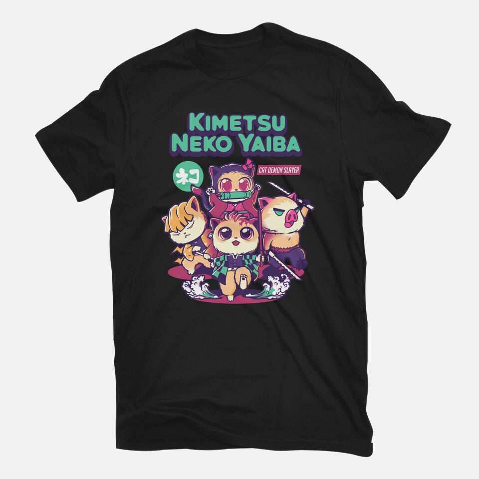 Kimetsu Neko Yaiba - Unisex / Turquoise / S