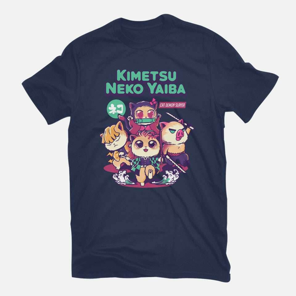 Kimetsu Neko Yaiba - Unisex / Turquoise / S