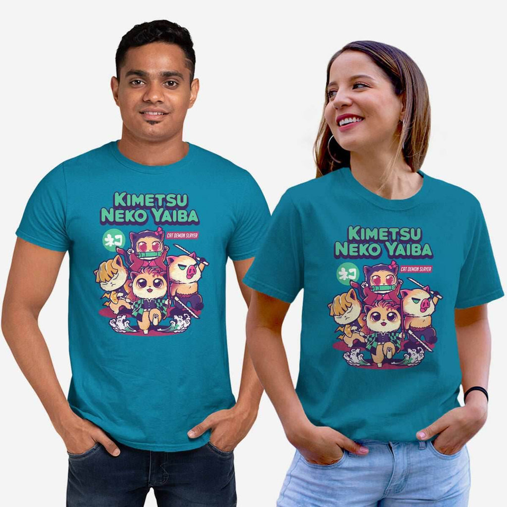 Kimetsu Neko Yaiba - Unisex / Turquoise / S