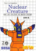 Nuclear Creature (Sega Master System) - Game Manual Only