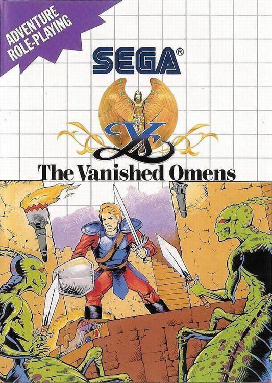 Ys the Vanished Omens (Sega Master System) - Game Manual Only