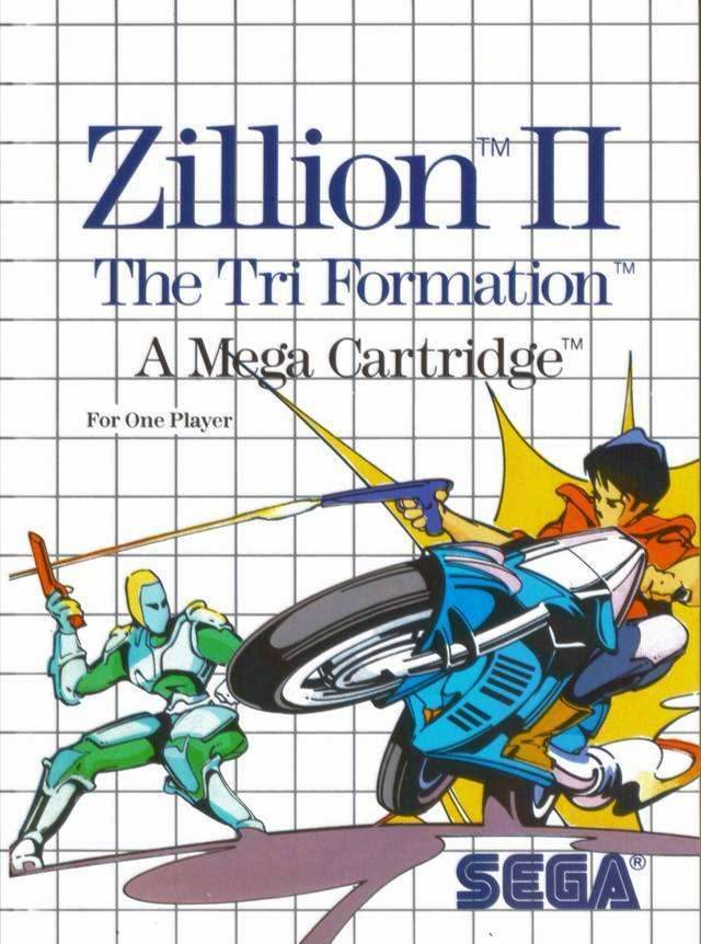 Zillion II (Sega Master System) - Game Manual Only