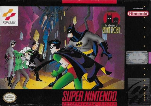 Adventures of Batman & Robin (Super Nintendo) - Game Manual Only