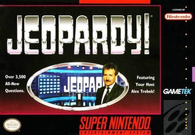 Jeopardy! (Super Nintendo) - Game Manual Only