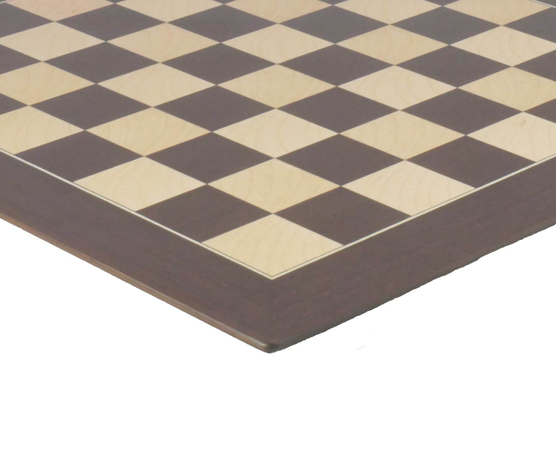Chess Board - Walnut/Sycamore Barcelona Chess Board - 