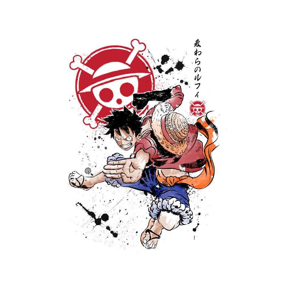Straw Hat Captain - Unisex / White / S