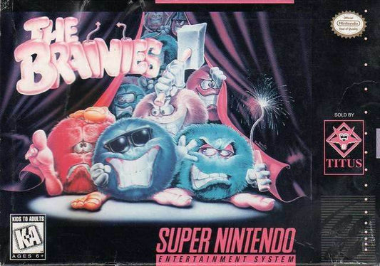 The Brainies (Super Nintendo) - Game Manual Only