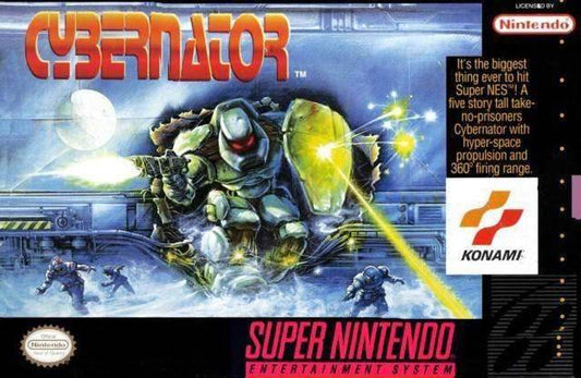 Cybernator (Super Nintendo) - Game Manual Only