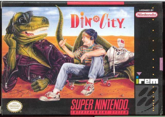 Dinocity (Super Nintendo) - Game Manual Only