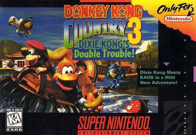 Donkey Kong Country 3 Dixie Kong's Double Trouble W/ Strategy Guide (Super Nintendo) - Game Manual Only