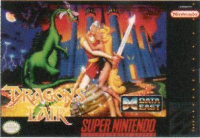 Dragons Lair (Super Nintendo) - Game Manual Only