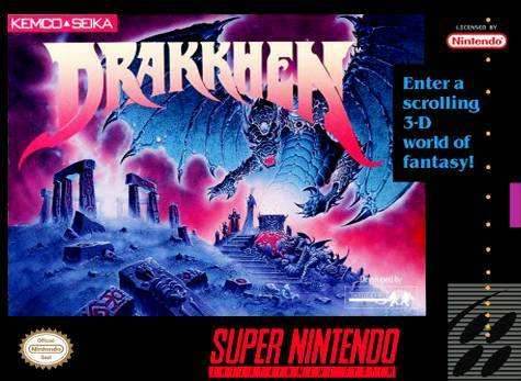 Drakkhen (Super Nintendo) - Game Manual Only