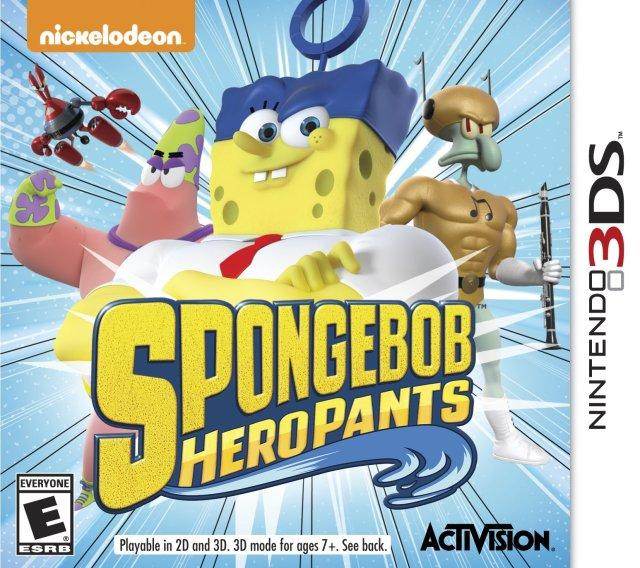 Spongebob Heropants (Nintendo 3DS) - Game Only