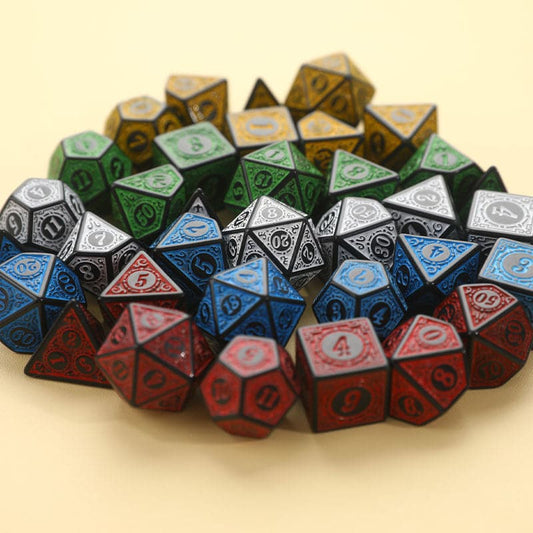 Patterned Multi-sided Dice Digital Board Game Accessories-DungeonDice1