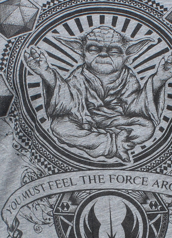 YODA Quote with Sacred Geometry