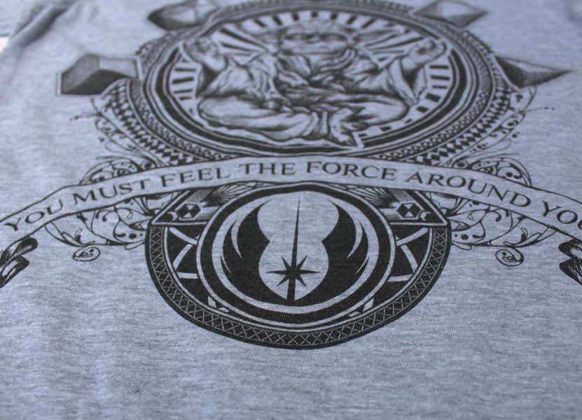 YODA Quote with Sacred Geometry