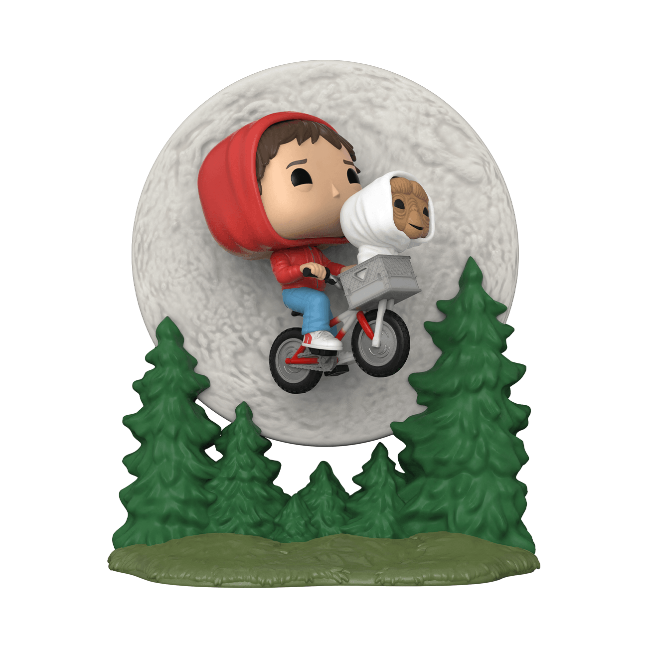 Funko Pop! Moment: E.T. The Extra-Terrestrial - Elliot and E.T. Flying Glow-in-the-Dark - 