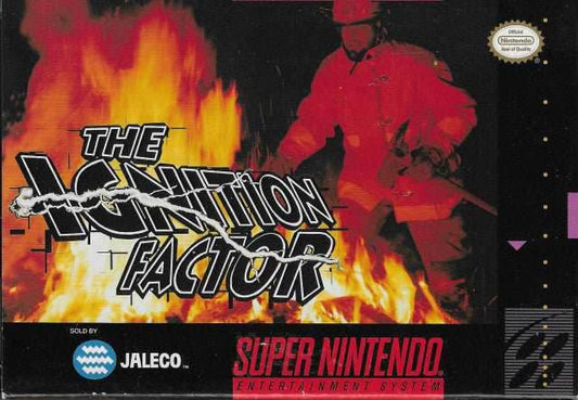 The Ignition Factor (Super Nintendo) - Game Manual Only