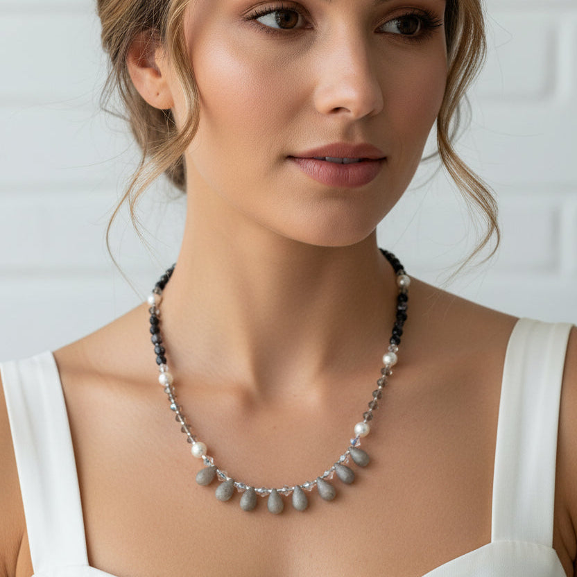 Celtic Dawn Crystal Necklace