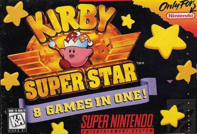 Kirby Super Star (Super Nintendo) - Game Manual Only