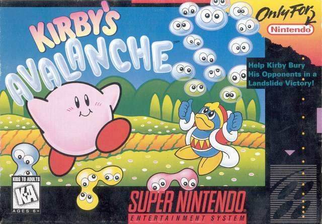 Kirby's Avalanche (Super Nintendo) - Game Manual Only